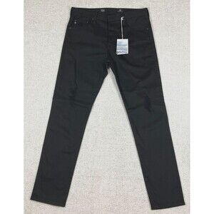 NEW Adriano Goldschmied AG Jeans Pollock Vintage Slim Mens 33x32 Black Pants NWT